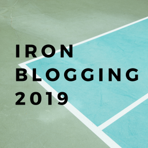 Jahresrückblick 2019: Das Key Visual des Kurses "Iron Blogging".